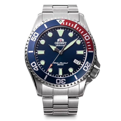 [オリエント]ORIENT Mako マコ 自動巻き腕時計 機械式 オートマティック ダイバーズウォッチ 国内メーカー保証付 RN-AC0K03L メンズ ネイビー